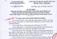 Thành lập 2 chốt kiểm soát dịch bệnh COVID-19 liên ngành tại cầu Dinh, huyện Thủy Nguyên và cầu Quang Thanh, huyện An Lão