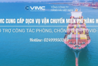 Công ty Cổ phần Cảng Hải Phòng vận chuyển miễn phí hàng hóa chống dịch COVID-19 qua đường biển