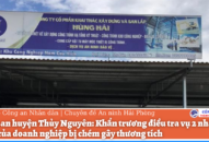 Điều tra vụ 2 nhân viên của doanh nghiệp bị chém gây thương tích