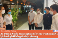 Huyện An Dương: Nhiều doanh nghiệp bố trí lưu trú cho người lao động ở lại thành phố không đi về địa phương