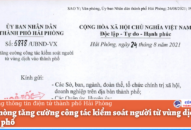 Tăng cường công tác kiểm soát người từ vùng dịch vào thành phố