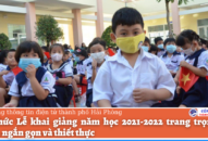 Tổ chức Lễ khai giảng năm học 2021-2022 trang trọng, an toàn, ngắn gọn và thiết thực