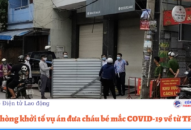 Hải Phòng khởi tố vụ án đưa cháu bé mắc COVID-19 về từ TP.HCM