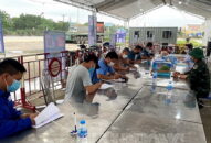 Bổ sung 5 đơn vị hỗ trợ xét nghiệm SARS-CoV-2 cho người điều khiển phương tiện vận tải hàng hóa tại Hà Nội và Hải Phòng