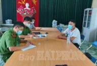 Phát hiện lái xe có biểu hiện sử dụng giấy xét nghiệm COVID-19 giả tại chốt kiểm soát dịch bệnh liên ngành số 1 tại khu vực ga Dụ Nghĩa – quốc lộ 5 (huyện An Dương)