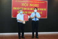 Đồng chí Trần Quốc Trinh được bổ nhiệm giữ chức Phó Giám đốc Sở Y tế Hải Phòng