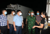 Kiểm soát chặt chẽ người từ nơi khác đến tham gia hoạt động mua bán tại Chợ hải sản đầu mối Cảng cá Ngọc Hải, quận Đồ Sơn