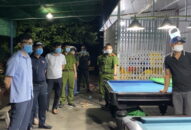 Xử lý cửa hàng kinh doanh trò chơi bida tại xã An Đồng (huyện An Dương) hoạt động vi phạm quy định phòng chống dịch bệnh