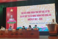 Đại biểu HĐND thành phố tiếp xúc cử tri huyện Tiên Lãng