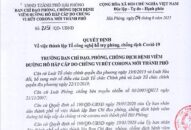Thành lập Tổ công nghệ có nhiệm vụ triển khai ứng dụng CNTT trong công tác phòng chống dịch Covid-19 tại thành phố