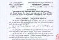 Đường dây nóng tiếp nhận, xử lý thông tin phản ánh, kiến nghị của tổ chức, cá nhân về vi phạm trong công tác phòng, chống dịch bệnh COVID-19
