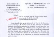 Tạm dừng tiếp nhận công dân từ địa phương đang thực hiện giãn cách theo Chỉ thị 16/CT-TTg