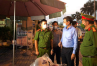 Phó Chủ tịch Thường trực UBND thành phố kiểm tra đột xuất công tác phòng, chống dịch bệnh COVID-19 trên địa bàn huyện An Dương