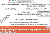Thủ tướng Chính phủ ban hành Công điện chỉ đạo sẵn sàng ứng phó với thiên tai