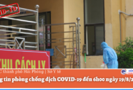 Thông tin phòng chống dịch COVID-19 đến 6h00 ngày 19/8/2021