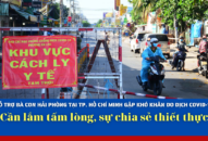 Cần lắm tấm lòng, sự chia sẻ thiết thực