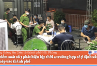 Chốt kiểm soát số 3 phát hiện kịp thời 4 trường hợp có ý định xâm nhập trái phép vào thành phố