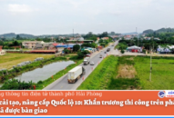 Dự án cải tạo, nâng cấp Quốc lộ 10: Khẩn trương thi công trên phần mặt bằng đã được bàn giao