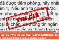 Tin giả về lừa đảo chiếm đoạt thông tin cá nhân trên mạng