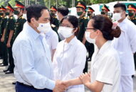 Thủ tướng Phạm Minh Chính gửi thư động viên các lực lượng tuyến đầu phòng, chống dịch COVID-19
