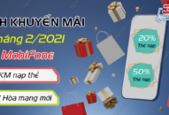 LỊCH KHUYẾN MÃI MOBIFONE THÁNG 2/2021 CHO TẤT CẢ CÁC THUÊ BAO