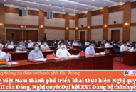 MTTQ Việt Nam thành phố triển khai thực hiện Nghị quyết Đại hội XIII của Đảng, Nghị quyết Đại hội XVI Đảng bộ thành phố