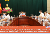 Diễn đàn chuyển đổi số nông nghiệp Việt Nam 2021