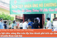 Cán bộ, hội viên, nông dân trên địa bàn thành phố tích cực chung tay hướng về miền Nam ruột thịt