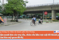 Thực hiện xanh hóa các trụ cầu, chân cầu khu vực nội đô thành phố góp phần đảm bảo mỹ quan đô thị