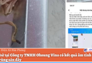 Mẫu thử tại Công ty TNHH Ohsung Vina có kết quả âm tính với ký sinh trùng sán dây
