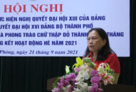 Hội Chữ thập đỏ thành phố phấn đấu tổng giá trị hoạt động nhân đạo 5 năm tới tăng từ 1,5-2 lần