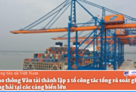 Lập tổ công tác tổng rà soát giá dịch vụ hàng hải tại các cảng biển lớn