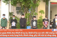 Nhóm thanh niên lạng lách, ném vỏ chai vào Công an tuần tra