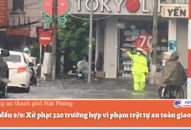 Phòng Cảnh sát đường bộ-đường sắt: Phạt 320 trường hợp vi phạm trật tự an toàn giao thông