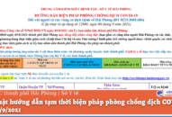 Cập nhật hướng dẫn tạm thời biện pháp phòng chống dịch COVID-19 ngày 8/9/2021