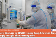 Sáng 20/9: Gần 5.400 ca COVID-19 nặng đang điều trị; 15 địa phương qua 14 ngày chưa ghi nhận F0 trong nước