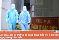 Sáng 9/9: Gần 6.500 ca COVID-19 nặng đang điều trị; 9 địa phương đã qua 14 ngày không có ca mắc