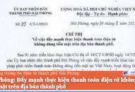 Đẩy mạnh thực hiện thanh toán điện tử không dùng tiền mặt trên địa bàn thành phố