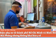 Phát hiện phụ xe từ thành phố Hồ Chí Minh và Bình Dương về Cảng Hải Phòng nhưng không khai báo y tế