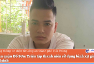 Công an quận Đồ Sơn: Triệu tập thanh niên sử dụng bình xịt gây bỏng mắt nữ sinh