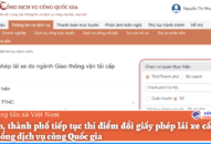 Mở rộng thí điểm đổi bằng lái xe cấp độ 4 tại 12 tỉnh, thành