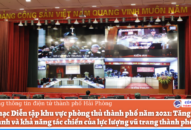 Khai mạc Diễn tập khu vực phòng thủ thành phố năm 2021: Tăng cường sức mạnh và khả năng tác chiến của lực lượng vũ trang thành phố