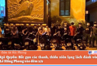 Bắt gọn các thanh, thiếu niên lạng lách đánh võng trên đường Lê Hồng Phong vào đêm 2/9