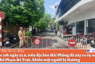 Hải Phòng: Một người bị thương sau tiếng súng nổ