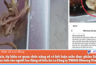 Tổng kiểm tra vệ sinh bữa ăn ca sau phản ánh của công nhân tại Hải Phòng