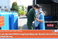 Khuyến cáo: An toàn PCCC trong hoạt động vận chuyển, lưu trữ, bảo quản và sử dụng bình khí oxy