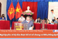 18 hộ dân được bố trí về chung cư HH4 Đồng Quốc Bình