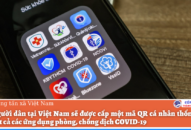 Thống nhất mã QR dùng chung cho các ứng dụng công nghệ chống dịch