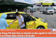 Tổ chức hơn 70 chuyến xe đưa người từ chốt kiểm soát COVID-19 về thực hiện cách ly y tế tại nhà