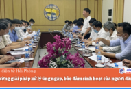 Tăng cường giải pháp xử lý úng ngập, bảo đảm sinh hoạt của người dân đô thị